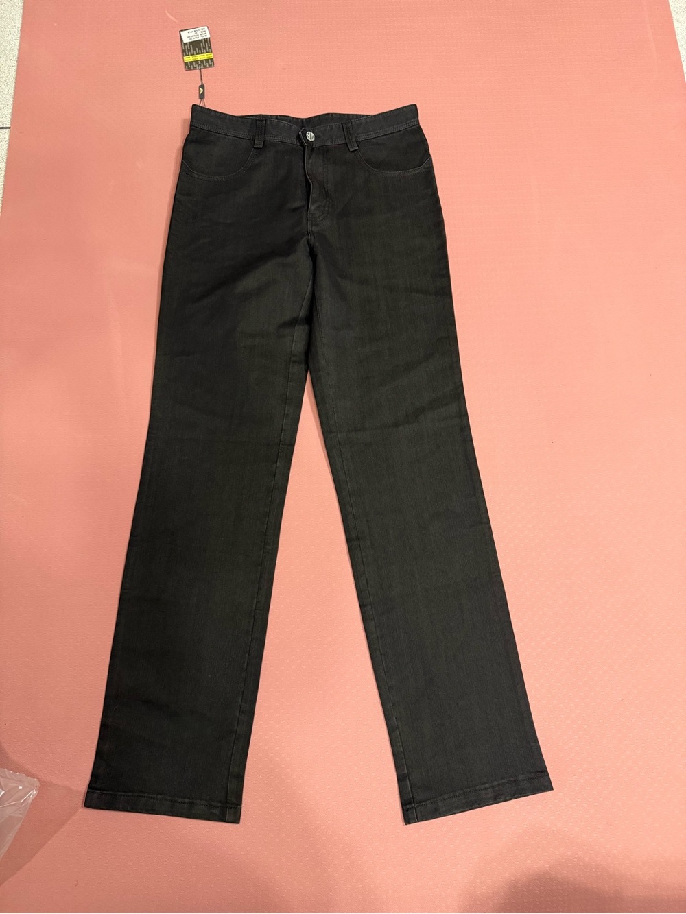 Giorgio Armani Black Denim Utility Jeans